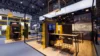 Sitzbereiche Messestand Jungheinrich Logimat