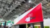 LED-Wall Lanxess Messestand