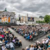 Evangelischer Kirchentag, Publikum, Bühne