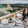Orchester auf den Dächern über Prohlis