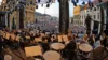 Orchester auf der Bühne