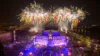 Verschiedene Lichteffekte, Feuerwerk