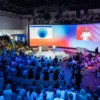 DSV Scope, Bühne mit Publikum, große Halle