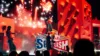 Red Bull Soundclash, Bühne rot beleuchtet
